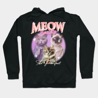 Meow Lovers Gifts For Cat Lovers Hoodie